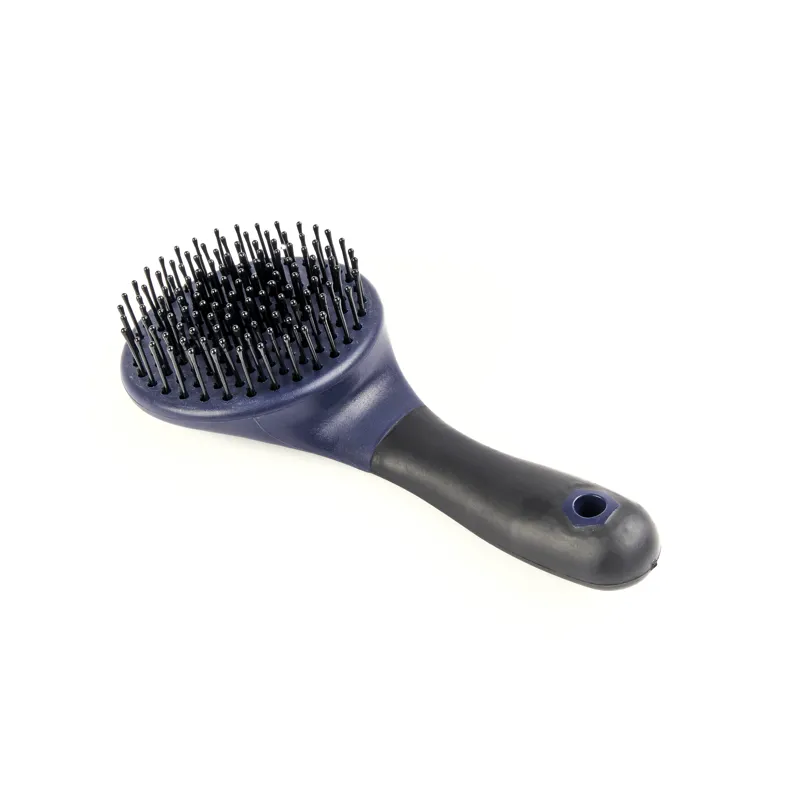 EZI-GROOM Grip Mane and Tail Brush in Navy-1